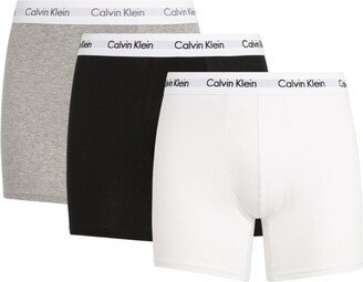 Cotton Stretch Boxer Briefs (Pack Of 3)-AB