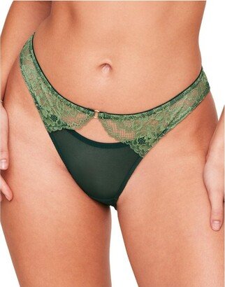 Adore Me Women' Abella Cheeky Panty M / Gable.