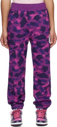 Purple Camo Lounge Pants