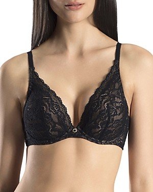 Roseessence Plunging Underwire Triangle Bra