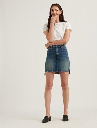 Womens Mid Rise Mini Skirt