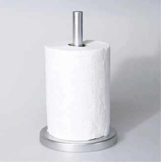 Victoria Portable Paper Towel Holder in Silver Color/Made Of Resin Cylinder