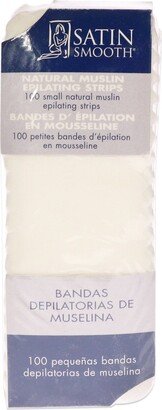 Small Muslin Epilating Strips by for Women - 100 Pc Strips