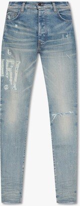 Distressed Skinny Jeans-AK