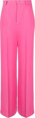 High-Waisted Tailored Trousers-AN