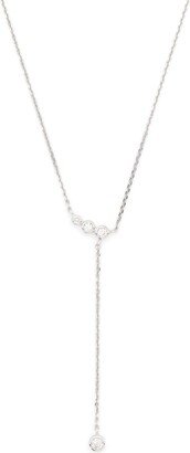 14kt white gold Grace diamond necklace