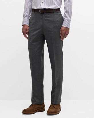 Sid Mashburn Men's Lightweight Twill Dress Trousers