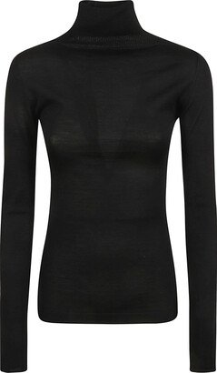 Turtleneck Fitted Jumper-AA