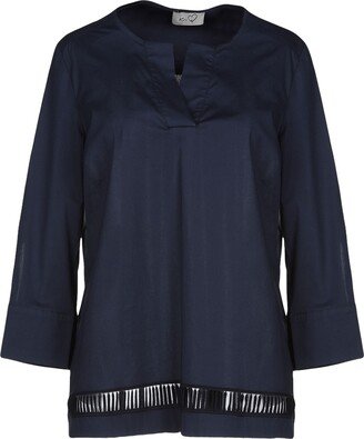 KI6? WHO ARE YOU? Blouse Midnight Blue