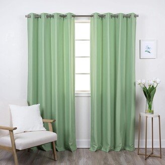Aurora Home Oxford Outdoor Curtains- Grommet / Tie-Top