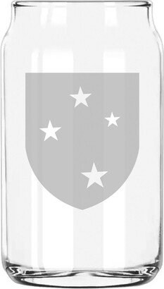 Us Army 23rd Infantry Division | America Division Ssi Etched 5 Ounce Beer Can Taster Glass