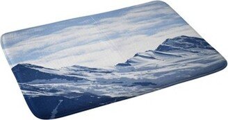 Lisa Argyropoulos Alaskan Memory Foam Bath Mat Blue