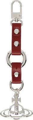 Red Rivet Keychain