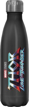 Thor: Love and Thunder Main Theme Stainless Steel Water Bottle - Black - 17 oz.