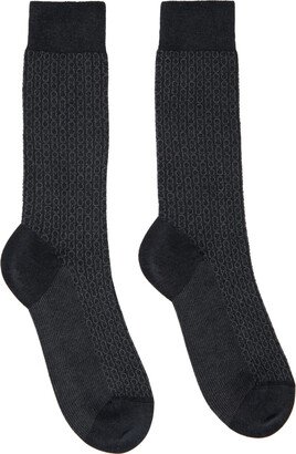 Gray Gancini Socks