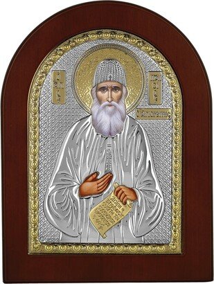 Saint Paisios - Greek Orthodox Catholic Christian Byzantine-Silver Icon