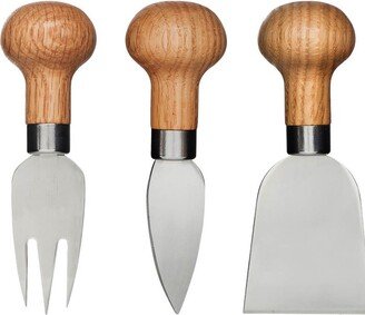 by Widgeteer Nature cheese knife set, pack of 3