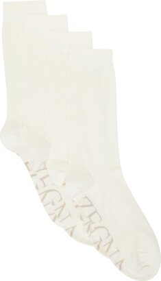 Off-White Jacquard Socks