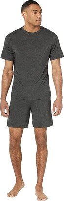 Henry - The Short PJ Set (Charcoal) Men's Pajama Sets