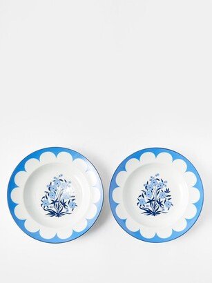 Aquazzura Casa Set Of Two Jaipur Porcelain Soup Bowls