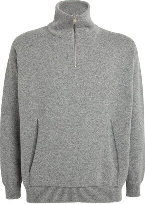 Begg X Co Cashmere Polar Quarter-Zip Sweater