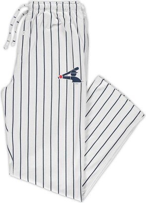 Concepts Sport Men's White, Black Chicago White Sox Big and Tall Pinstripe Sleep Pants - White, Black