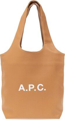 Logo Printed Medium Tote Bag