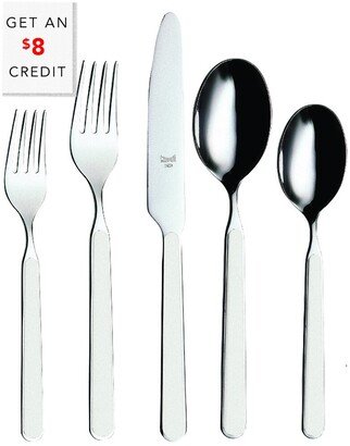 5Pc Flatware Set With $8 Credit-AD