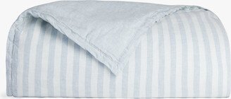 King/Cal King Striped Linen Quilt