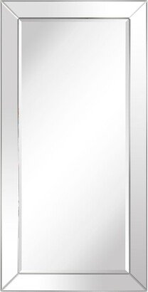 Moderno Beveled Rectangular Leaner Mirror