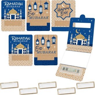 Big Dot Of Happiness Ramadan Diy Assorted Eid Mubarak Cash Holder Gift Funny Money Cards 6 Ct