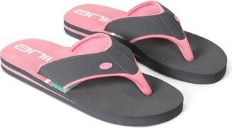 Womens/Ladies Swish Contrast Recycled Flip Flops