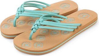 Women's Livi Life Indoor or Outdoor Casual Walking Flip Flop Sandals