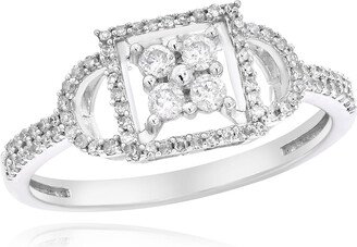 Monary White Diamond Fashion Ring