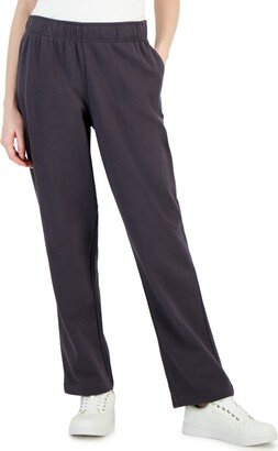 Id Ideology Women's Relaxed Wide-Leg Sweatpants, Created for Macy's