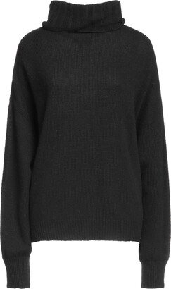 N.O.W. ANDREA ROSATI CASHMERE Turtleneck Black-AB