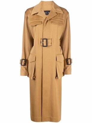 Belted Trench Coat-AQ