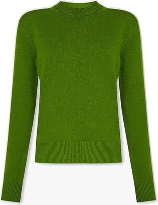 Crewneck Long-Sleeved Jumper-BB