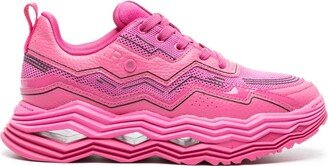 Wave chunky-sole sneakers