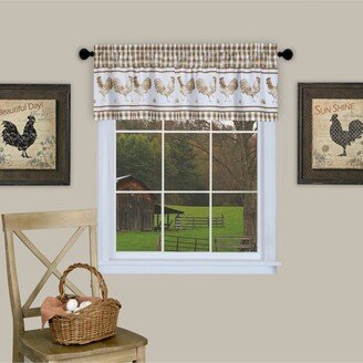 Barnyard Window Curtain Valance, 58x14