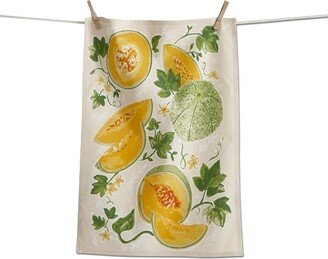 tagltd Cantaloupe Flour Sack Dishtowel