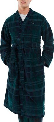 Broughton Plaid Cotton Robe