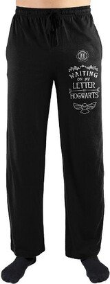 Wizarding World Harry Potter Waiting On My Hogwarts Letter Harry Potter Sleep Pajama Pants-Large