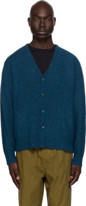 Navy Brushed Cardigan