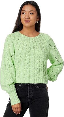 Sandre Pullover (Green Light) Women's Clothing