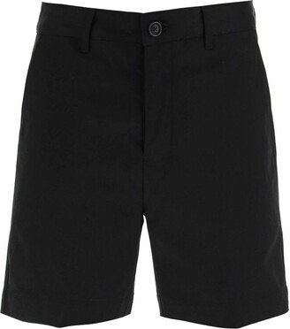 Button Detailed Bermuda Shorts