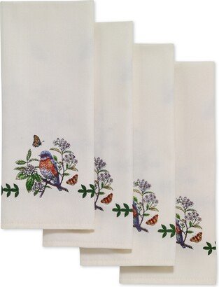 Botanic Birds 4-Pc. Napkin Set