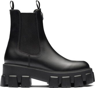 Monolith leather Chelsea boots