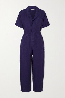 Standard Linen Jumpsuit - Blue