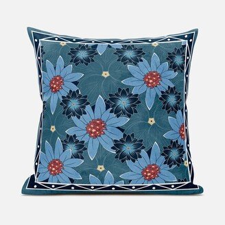 Amrita Sen Designs Amrita Sen Sun Flowers Indoor Outdoor Pillow